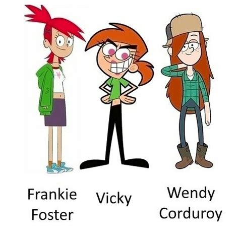 frankie and vicky|Franky Vicky and Wendy by allbeatnik.
